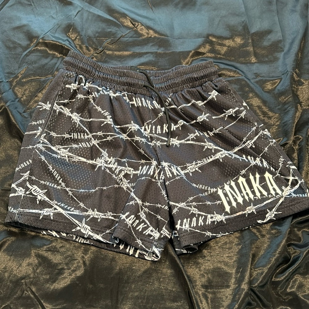 Inaka Power Barbed Wire Mesh shorts